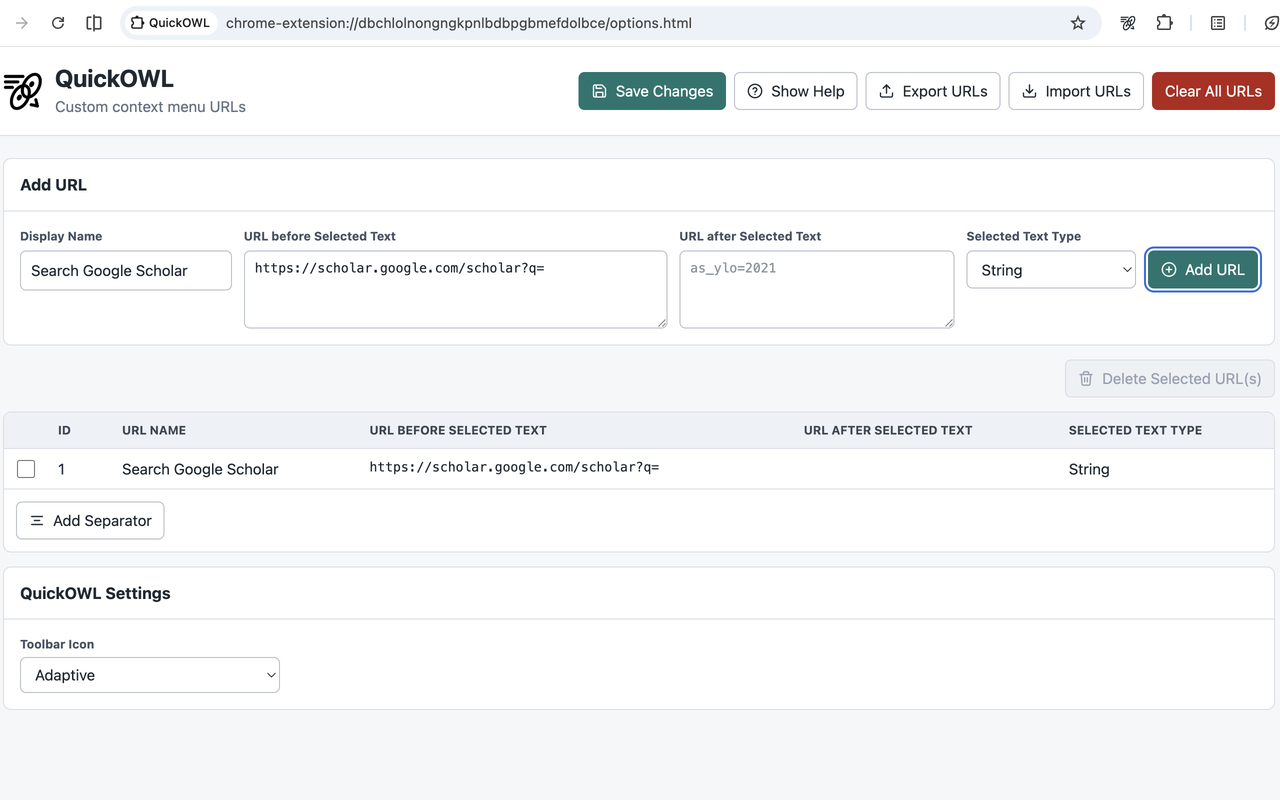 QuickOWL screenshot 3